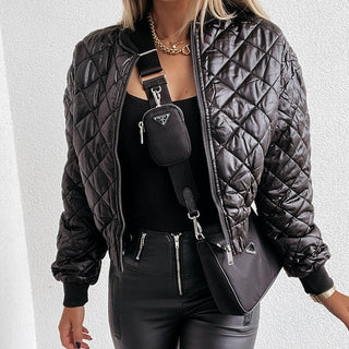 Damen Stepp Bomberjacke | Lässig