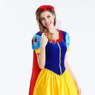 Damen Prinzessinnen Kostüm | Halloween Maxi Kleid
