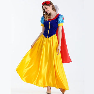 Damen Prinzessinnen Kostüm | Halloween Maxi Kleid