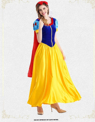 Damen Prinzessinnen Kostüm | Halloween Maxi Kleid