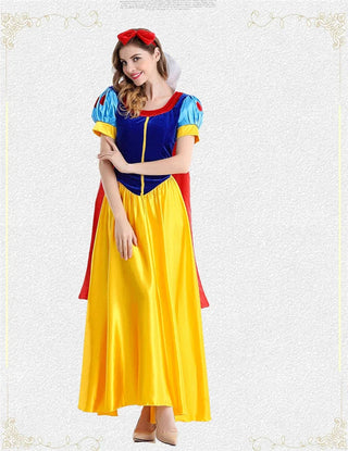 Damen Prinzessinnen Kostüm | Halloween Maxi Kleid