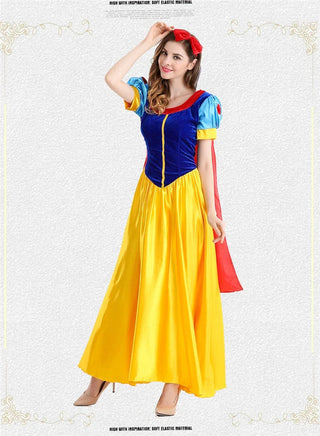Damen Prinzessinnen Kostüm | Halloween Maxi Kleid
