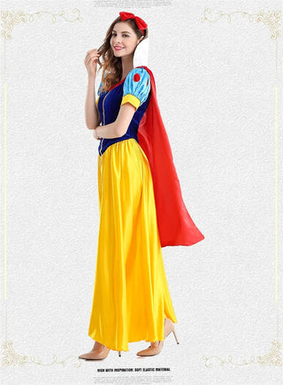 Damen Prinzessinnen Kostüm | Halloween Maxi Kleid