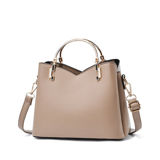 Damen Farbblock Schultertasche | Umhängetasche