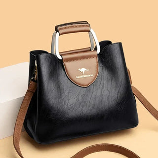 Elegante Damenhandtasche | Strukturierter Griff