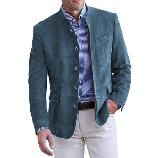 Herren Smart Casual Blazer | Stehkragen