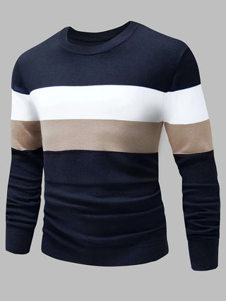 Herren Winter Pullover | Gestreift