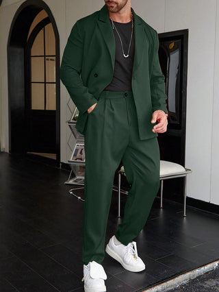 Herren Zweiteiliges Anzug | Schmal geschnittener Blazer und Hose