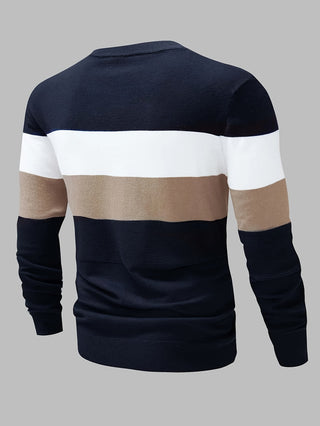Herren Winter Pullover | Gestreift