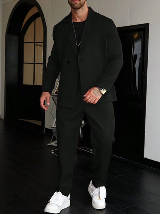 Herren Zweiteiliges Anzug | Schmal geschnittener Blazer und Hose