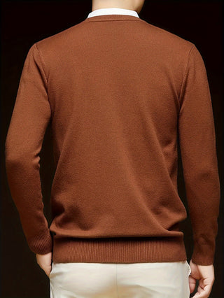 Herren Winter Pullover | V-Ausschnitt