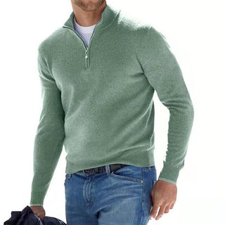 Herren Freizeitpullover | Halbzip