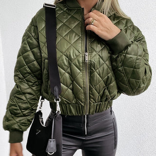 Damen Stepp Bomberjacke | Lässig