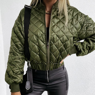 Damen Stepp Bomberjacke | Lässig