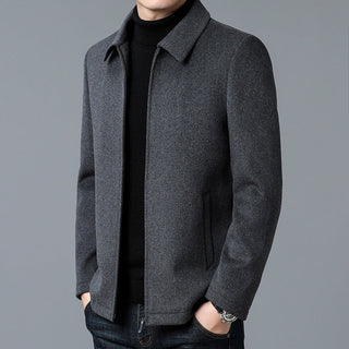 Herren Moderner Kurzmantel | Eleganter Stil