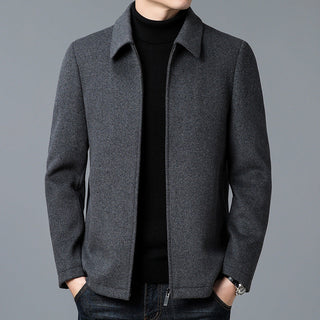 Herren Moderner Kurzmantel | Eleganter Stil
