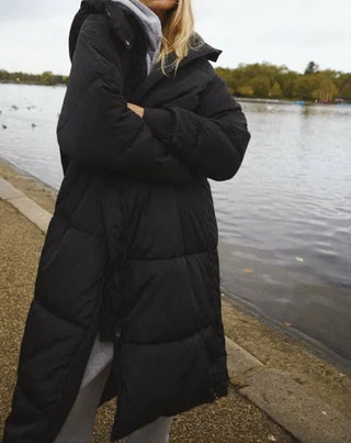Damen Winter Pufferjacke | Lang