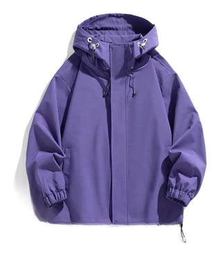 Herren Winter Skijacke | Mit Kapuze und Reißverschluss