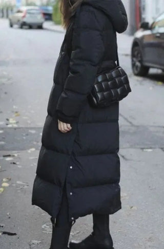 Damen Winter Pufferjacke | Lang