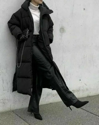 Damen Winter Pufferjacke | Lang
