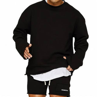 Herren Übergroß Schweißshirt| Lässige Passform