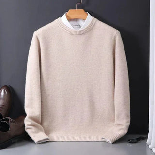 Herren Klassischer Strickpullover | Rundhals