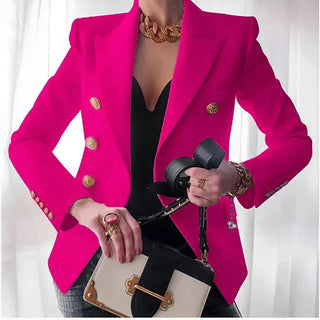 Damen Doppelreiher Blazer | Strukturierte Passform