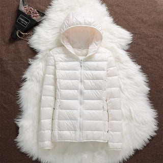 Damen Pufferjacke | Mit Kapuze