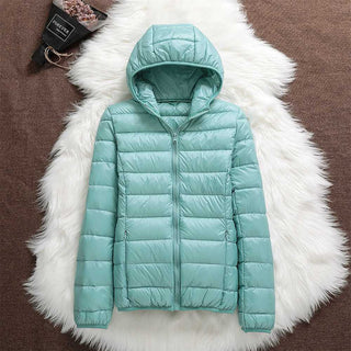 Damen Pufferjacke | Mit Kapuze