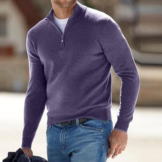 Herren Freizeitpullover | Halbzip