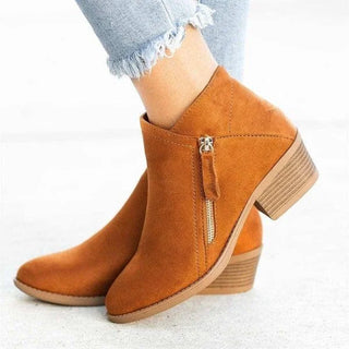Damen orthopädische Stiefeletten | Reißverschluss an der Seite