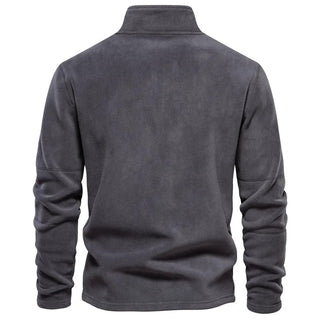 Herren Freizeitpullover | Viertel Reißverschluss