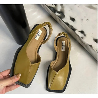 Damen Bequeme Slip-On Loafers | Quadratisch