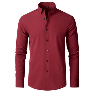 Herren Langarmhemd | Slim Fit Tapered