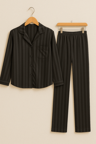 Damen Pyjama Set Zweiteiler | Langarm Oberteil