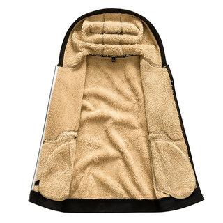 Herren Zip-Up Hoodie | Fleece-Futter