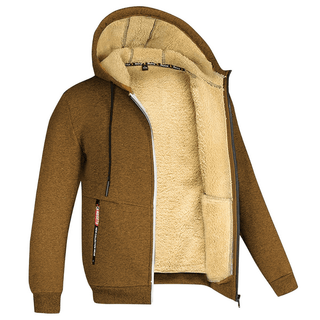 Herren Zip-Up Hoodie | Fleece-Futter