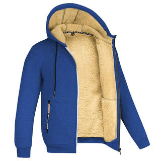 Herren Zip-Up Hoodie | Fleece-Futter