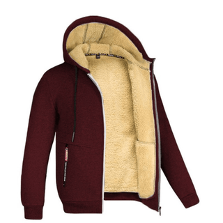 Herren Zip-Up Hoodie | Fleece-Futter