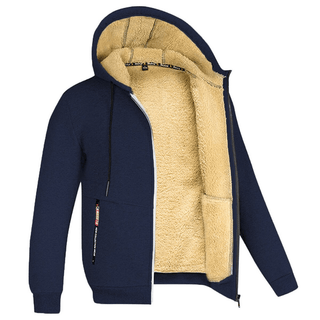 Herren Zip-Up Hoodie | Fleece-Futter