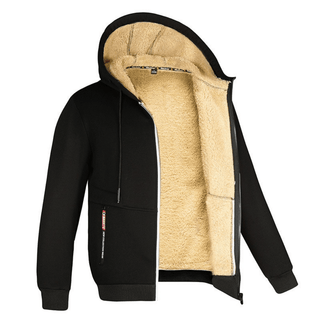 Herren Zip-Up Hoodie | Fleece-Futter