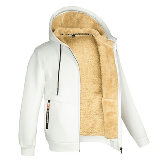 Herren Zip-Up Hoodie | Fleece-Futter