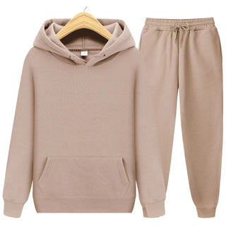 Unisex-Kapuzenpullover Trainingsanzug Set | Lässiges Jogger Trachten