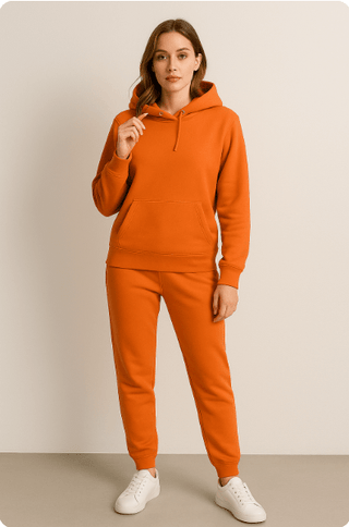 Unisex-Kapuzenpullover Trainingsanzug Set | Lässiges Jogger Trachten