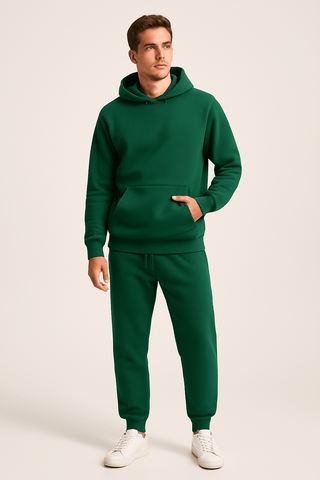 Unisex-Kapuzenpullover Trainingsanzug Set | Lässiges Jogger Trachten