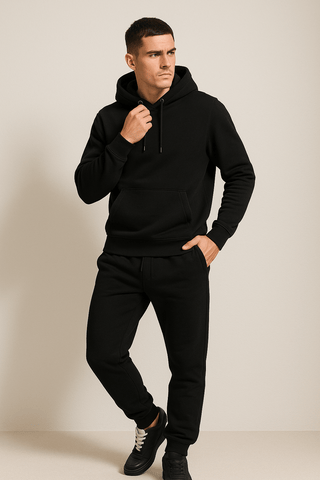 Unisex-Kapuzenpullover Trainingsanzug Set | Lässiges Jogger Trachten