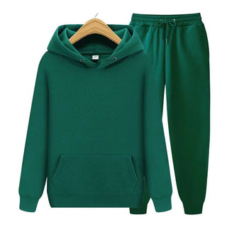 Unisex-Kapuzenpullover Trainingsanzug Set | Lässiges Jogger Trachten