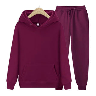 Unisex-Kapuzenpullover Trainingsanzug Set | Lässiges Jogger Trachten