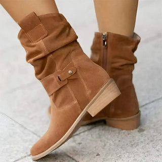 Damen Herbst Stiefeletten | Lässiger Mittelabsatz
