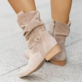 Damen Herbst Stiefeletten | Lässiger Mittelabsatz